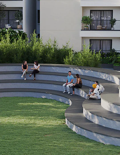 Amphitheatre at Mythri Springwoods