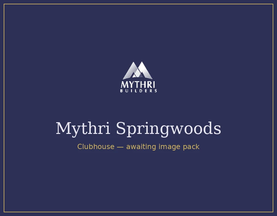 Mythri Springwoods Gallery Image Mythri Springwoods Project Elevation